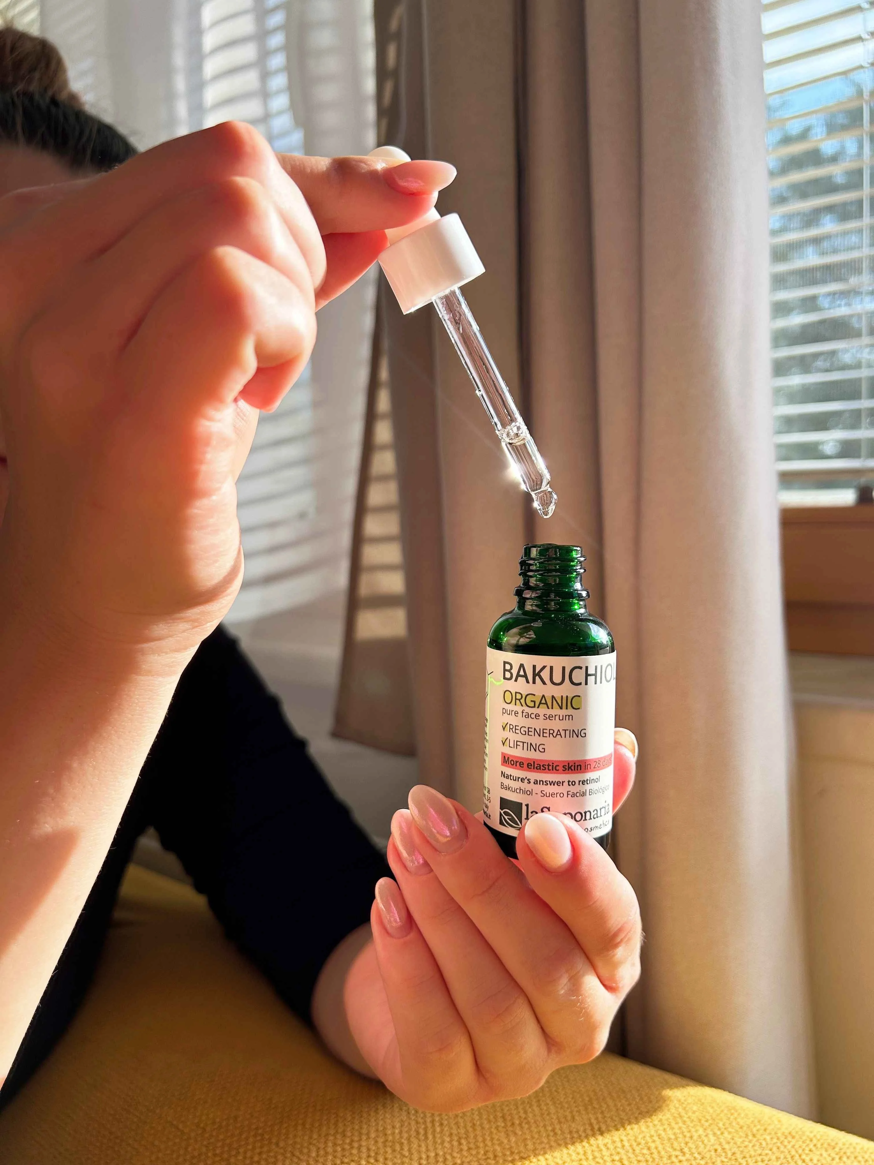 laSaponaria Gezichtsserum - Bakuchiol BIO (30 ml) - voor een jeugdige uitstraling van de huid