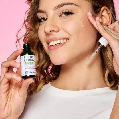 laSaponaria Gezichtsserum - Fytoretinol BIO (30 ml) - regenereert en verheldert de huid