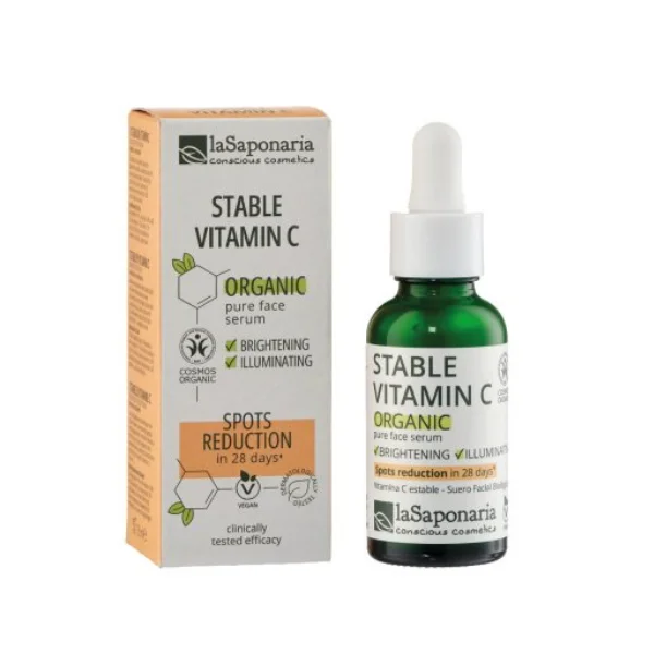laSaponaria Gezichtsserum - Vitamine C BIO (30 ml) - voor een frisse en stralende huid