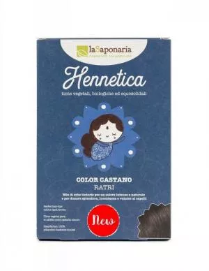 laSaponaria Natuurlijke haarverf Ratri BIO (100 g) - donker kastanje