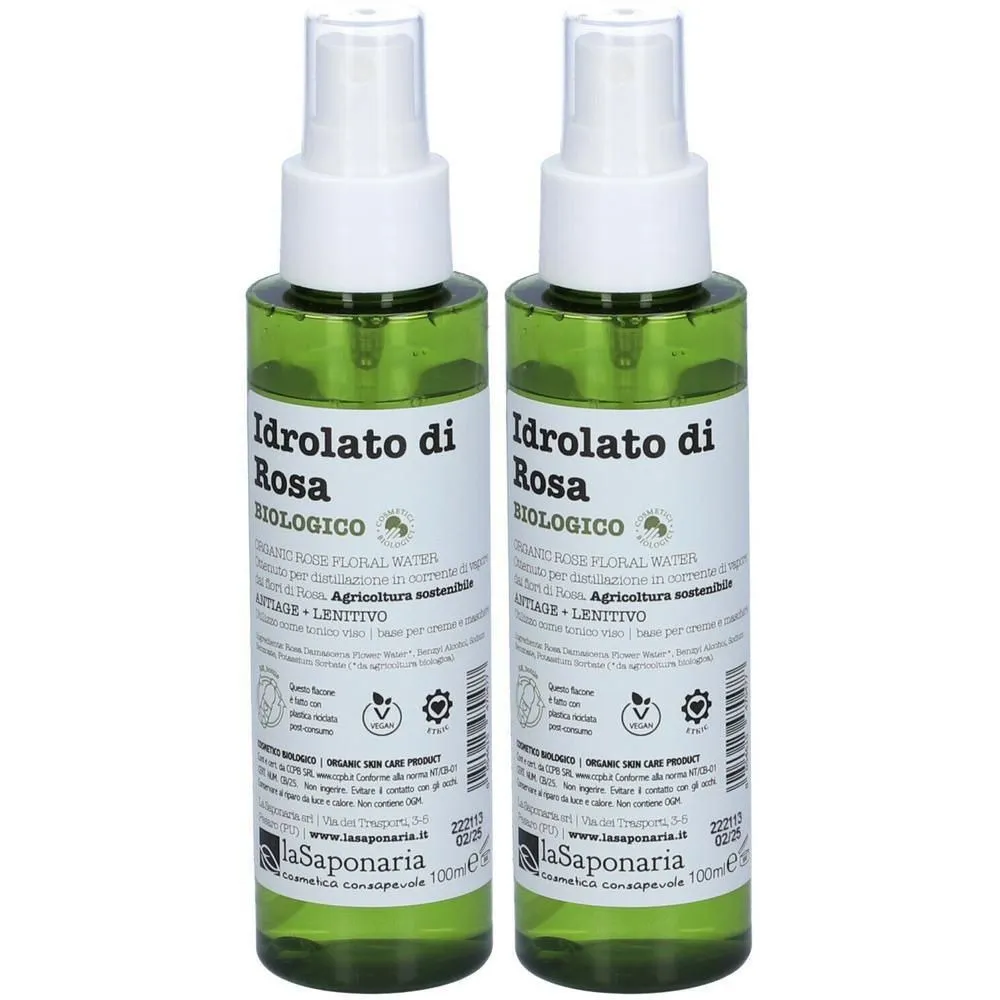 laSaponaria Rozenbloesemwater BIO (100 ml)