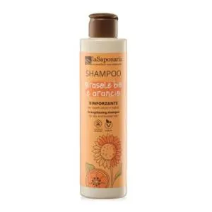 laSaponaria Shampoo met zonnebloem en zoete sinaasappel BIO (200 ml)