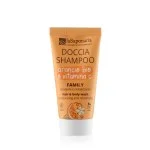 laSaponaria Douchegel en shampoo 2-in-1 met biologische sinaasappel en vitamine C voor het hele gezin 500 ml - met een zoete en verkwikkende geur