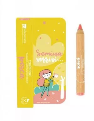 laSaponaria Getinte lippenbalsem in potloodvorm Maticao - Perzik (2,5 g)