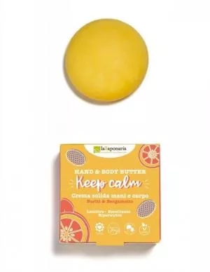 laSaponaria Keep Calm BIO vaste boter voor handen en lichaam (80 ml)