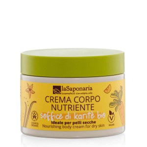 Voedende bodycrème met biologische sheaboter (200 ml) - ideaal voor de droge huid