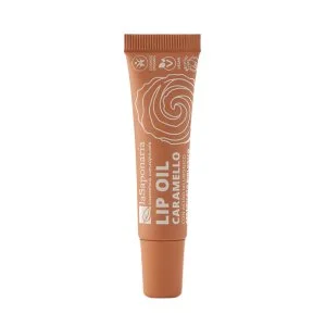 laSaponaria Voedende lipolie met biologische karamel - Warm Nude (12 ml) - voor glanzende en intens gevoede lippen