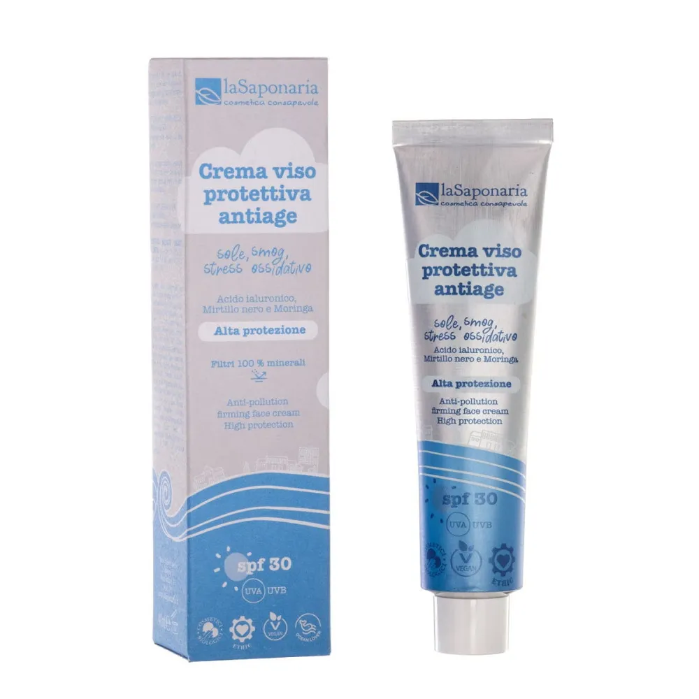 laSaponaria Verstevigende en beschermende huidcrème SPF 30 BIO (40 ml)