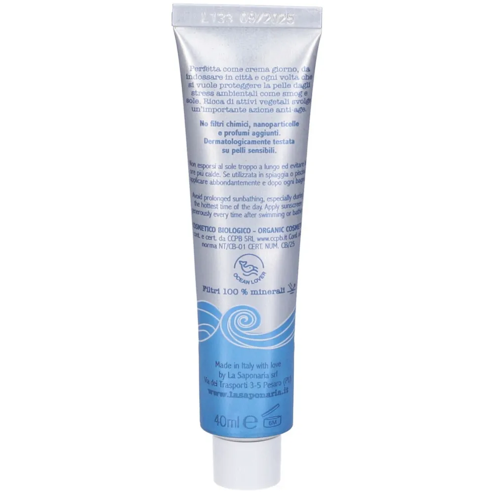 laSaponaria Verstevigende en beschermende huidcrème SPF 30 BIO (40 ml)