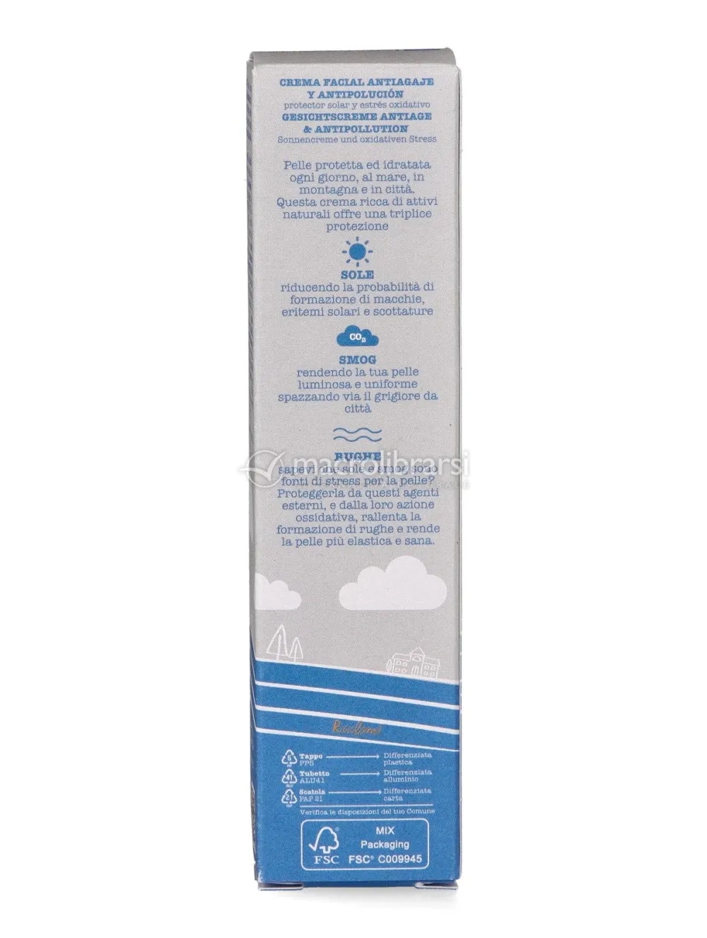 laSaponaria Verstevigende en beschermende huidcrème SPF 30 BIO (40 ml)