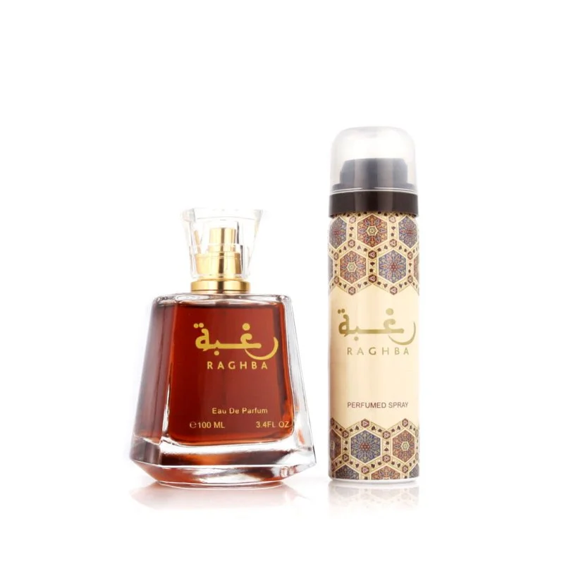 Raghba 100 ml + deodorantspray Eau de Parfum unisex 50 ml