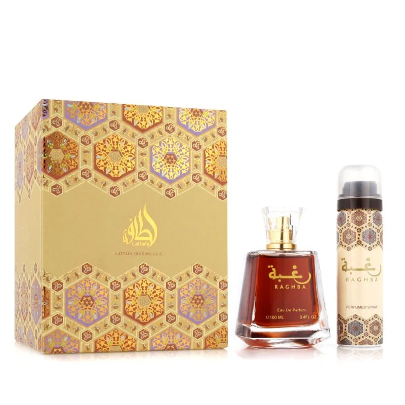 Raghba 100 ml + deodorantspray Eau de Parfum unisex 50 ml