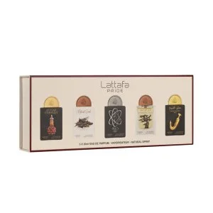 Lattafa Cadeauset Box 02 5 x eau de parfum