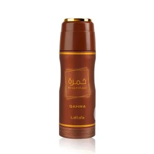 Lattafa Khamrah Qahwa deodorant spray unisex