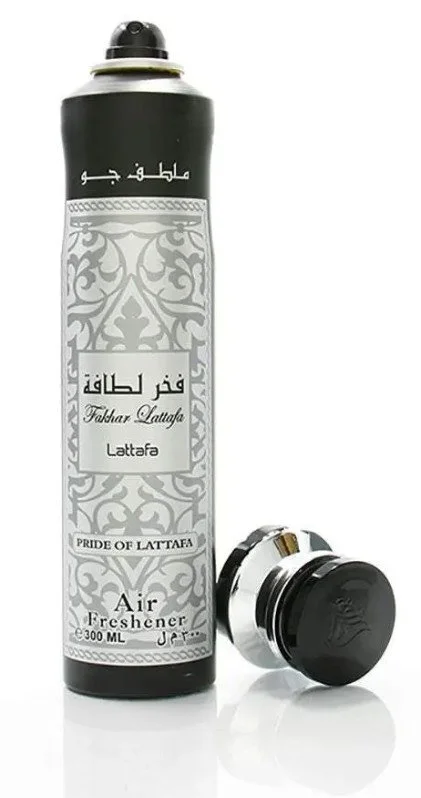 Fakhar Man geschenkset - 100 ml + Geparfumeerde spray 200 ml + Luchtverfrisser eau de parfum 300 ml