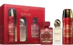 Badee Al Oud Sublime geschenkset - 100 ml + geparfumeerde spray 200 ml + haarmist eau de parfum 50 ml