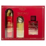 Badee Al Oud Sublime geschenkset - 100 ml + geparfumeerde spray 200 ml + haarmist eau de parfum 50 ml