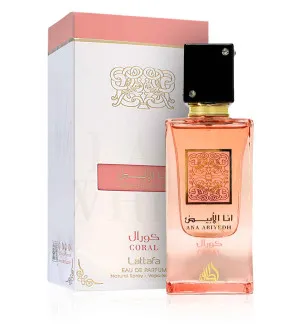 Lattafa Ana Abiyedh Coral eau de parfum voor vrouwen 60 ml