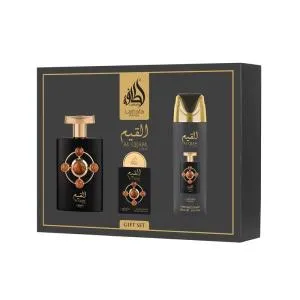 Lattafa Pride Al Qiam Gold EDP 100 ml + EDP 20 ml + DEO in spray 200 ml UNISEX