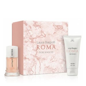Roma Fiori Bianchi 25 ml + bodylotion eau de toilette voor dames