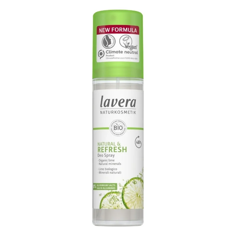 Lavera Deodorant spray Refresh - limoen (75 ml) - tot 48 uur bescherming