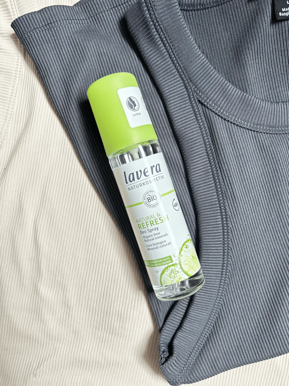 Lavera Deodorant spray Refresh - limoen (75 ml) - tot 48 uur bescherming