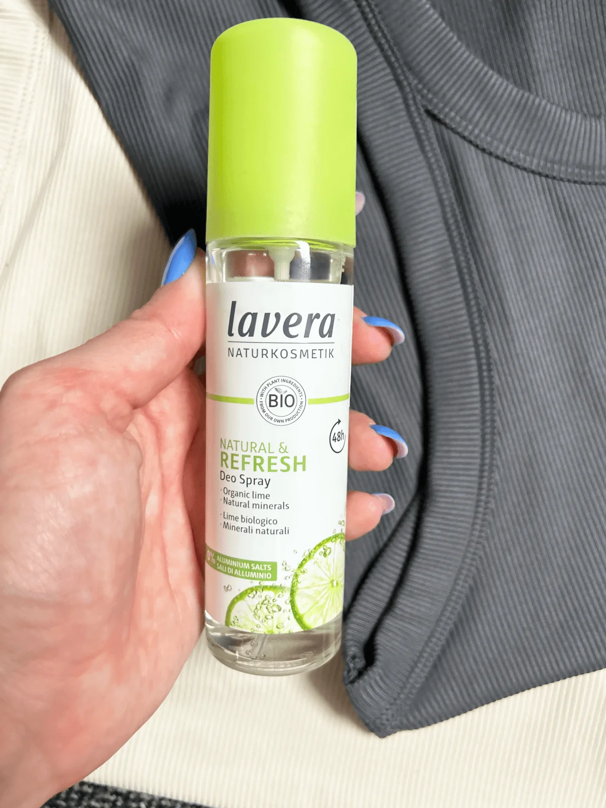 Lavera Deodorant spray Refresh - limoen (75 ml) - tot 48 uur bescherming