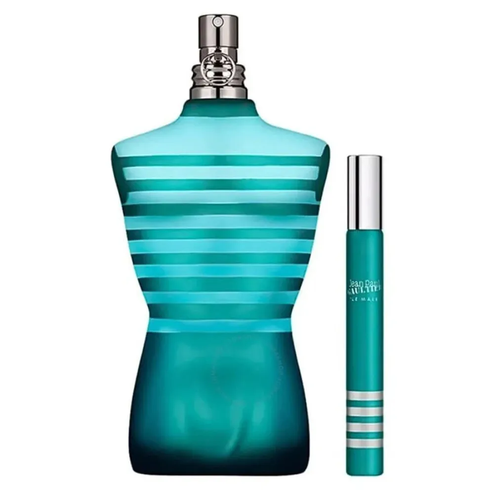 Le Male 125 ml + EDT Eau de Toilette voor heren 20 ml