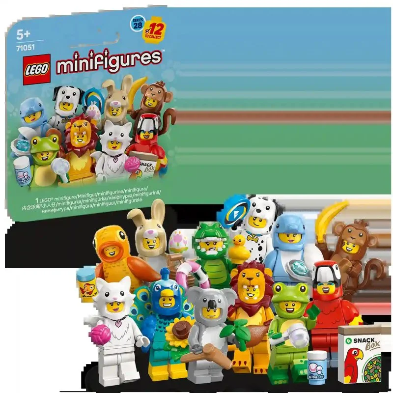 Minifiguren 71051 28e serie – dieren