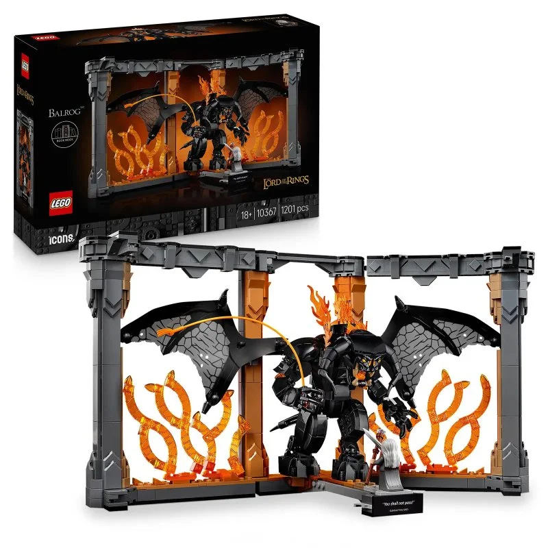 Icons 10367 Boekensteun: In de ban van de ring – Balrog™