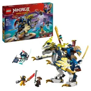 LEGO® NINJAGO® 71843 Rogue en robotische drakenrijder