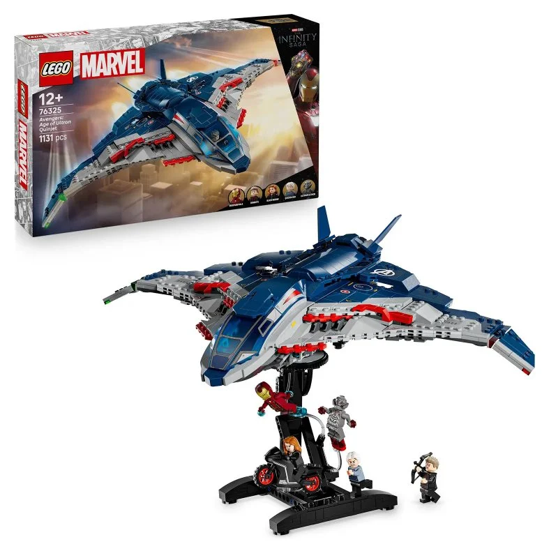 ǀ Marvel 76325 Avengers: Age of Ultron Quinjet-straaljager