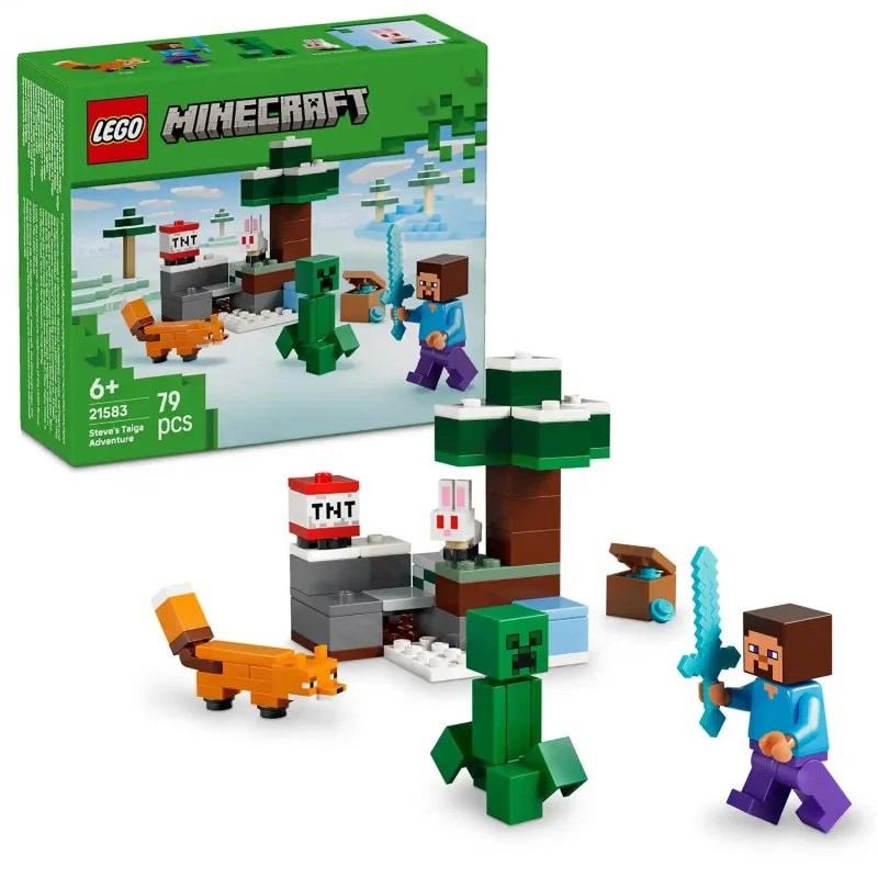 Minecraft® 21583 Steve en het avontuur in de taiga