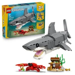LEGO® Creator 3-in-1 31381 Wilde haai en schatkist