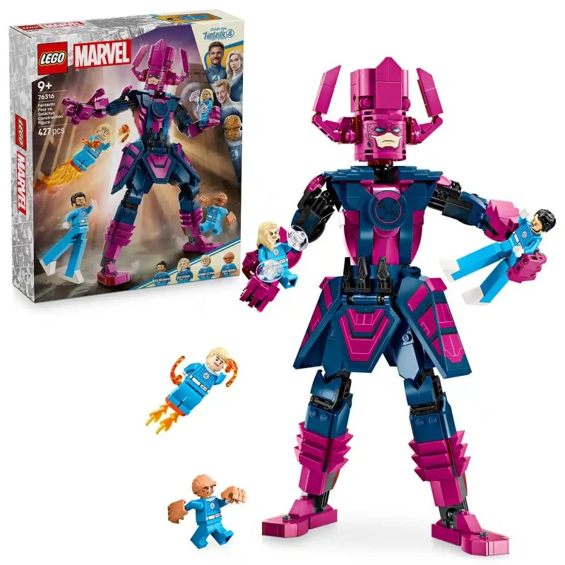 ǀ Marvel 76316 Fantastic Four vs. bouwbare figuur van Galactus