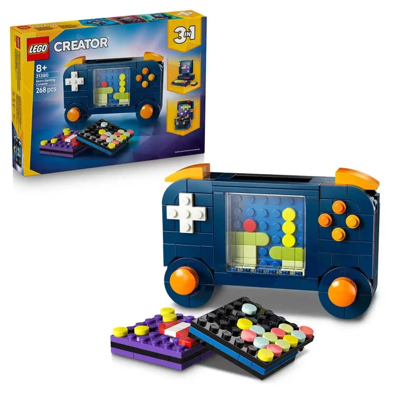 Creator 3-in-1 31380 retro spelconsole