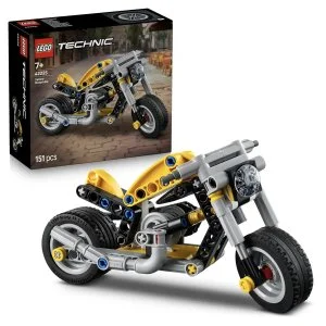 LEGO® Technic 42225 Gele motorfiets