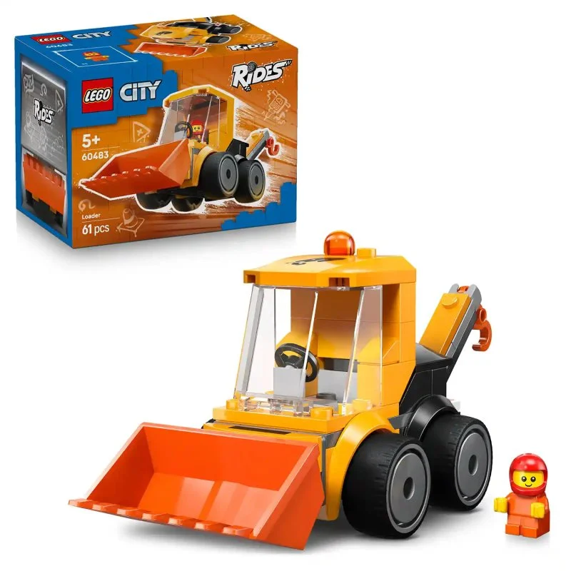 City 60483 Geweldige voertuigen – Constructielader