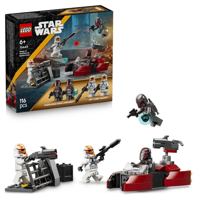 Star Wars™ 75449 Strijdpakket Belegering van Mandalore