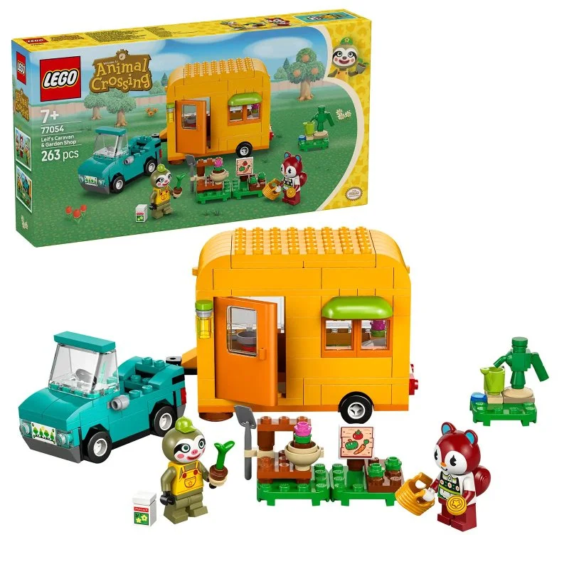 Animal Crossing™ 77054 Leif, caravan en tuincentrum