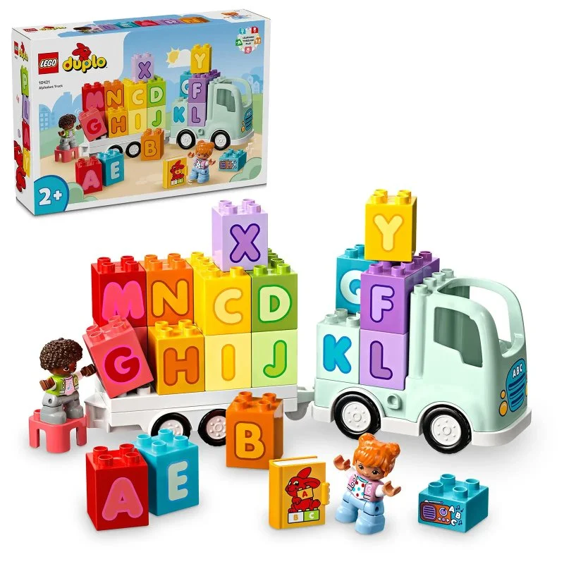 DUPLO® 10421 Vrachtwagen met het alfabet