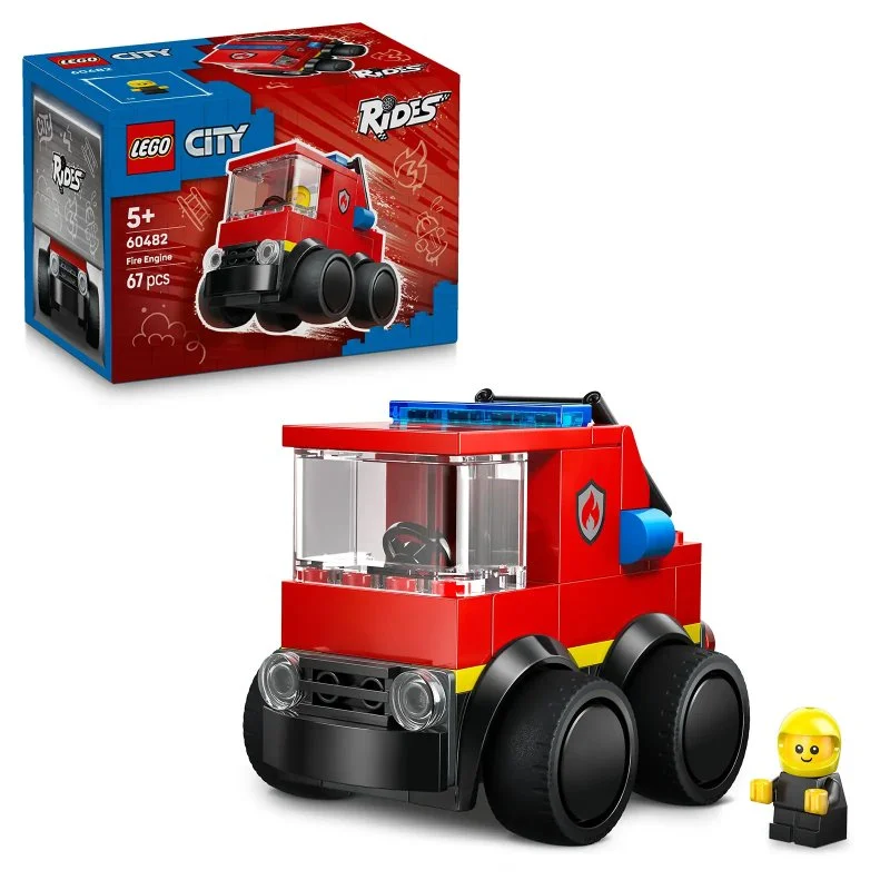 City 60482 Autootjes – Brandweerwagen