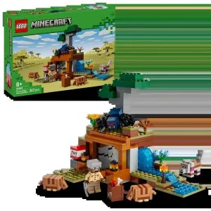 LEGO® Minecraft® 21269 Expeditie naar de mijn en het gordeldier