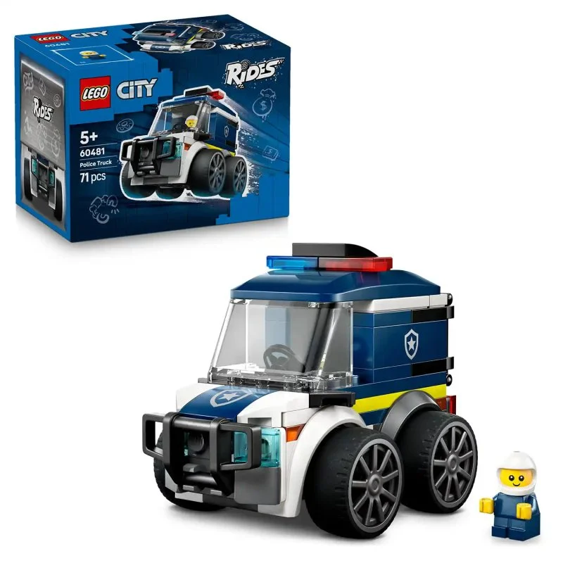 City 60481 Autootjes – Politiebusje