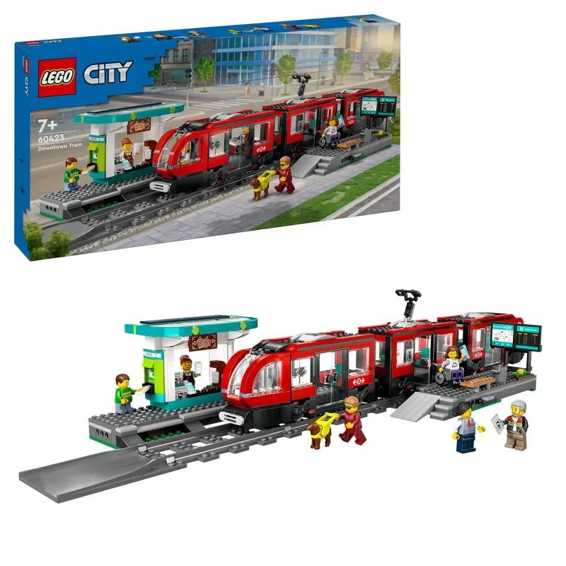 City 60423 Tram en halte in het stadscentrum