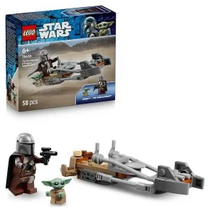 LEGO® Star Wars™ 75436 Mandalorian en Grogu en speederbike