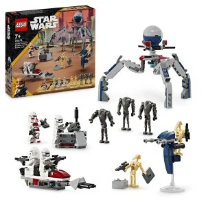 LEGO® Star Wars™ 75372 Gevechtspakket met klonsoldaat en gevechtsdroïde