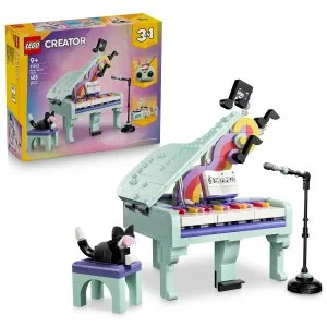 LEGO® Creator 31392 Muzikale decoratie: Piano met een kat