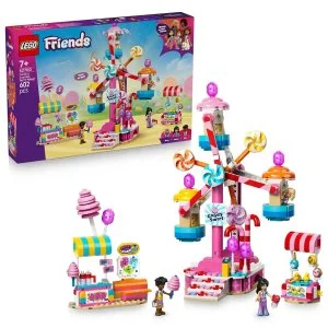 LEGO® Friends 42700 Draaimolen met snoepjes en cupcakes