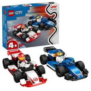 LEGO® City 60464 F1® raceauto's Williams Racing en Haas F1®